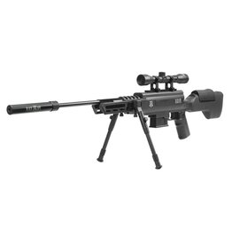Black Ops Black Ops Tactical Sniper Air Rifle .22 Combo 4x32 Scope Mount Adjustable Bipod 1000FPS