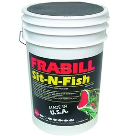 Frabill Ice Frabill 1600 Sit-N-Fish Bait Station 6Gal Pail W/Insulate Liner & Seat