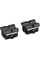 Weaver WEAVER Aluminum Base Pair Matte 3/8 Dovetail to Weaver Style