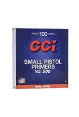 CCI CCI 0014 500 Std Small Pistol Primer, 100 Ct