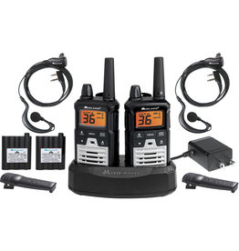Midland 2-WAY FRS/GMRS 40Mile 22+ 14 CH  121 Privacy Codes Weather Alert / Charger / Rechargeable Batteries