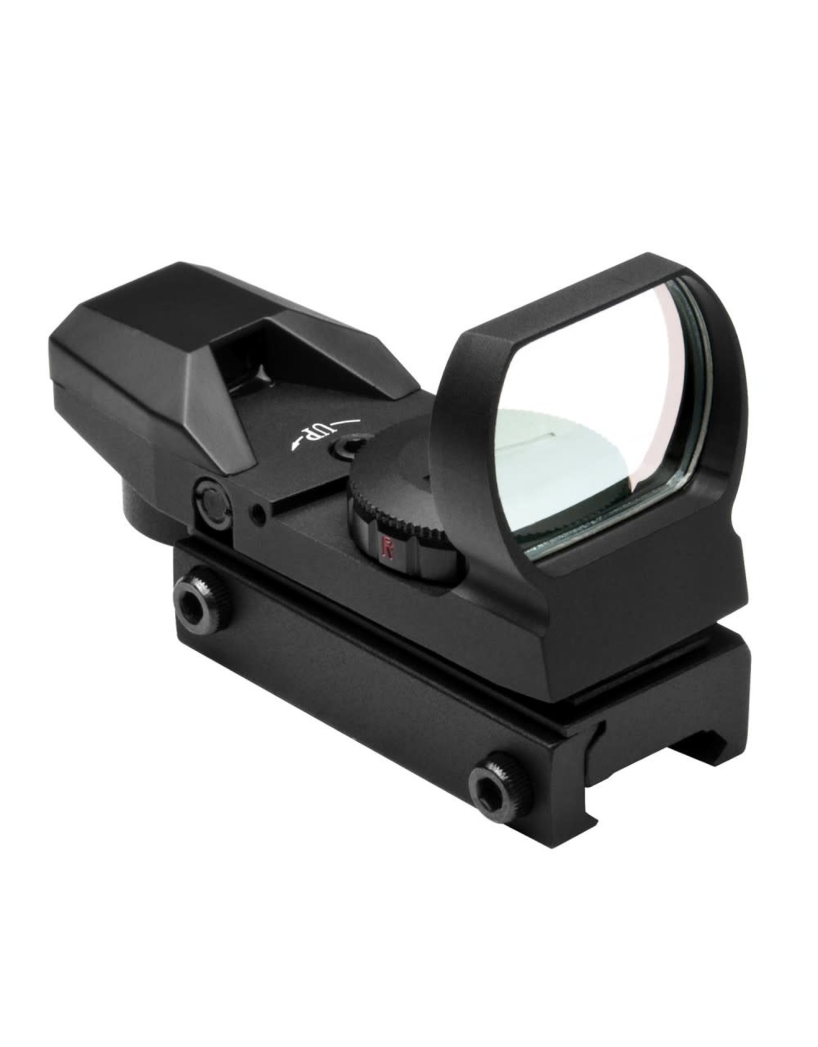 NcSTAR NcSTAR RED & GREEN DOT REFLEX SIGHT /4 DIFFERENT RETICLES/WEAVER BASE/BLACK  D4RGB