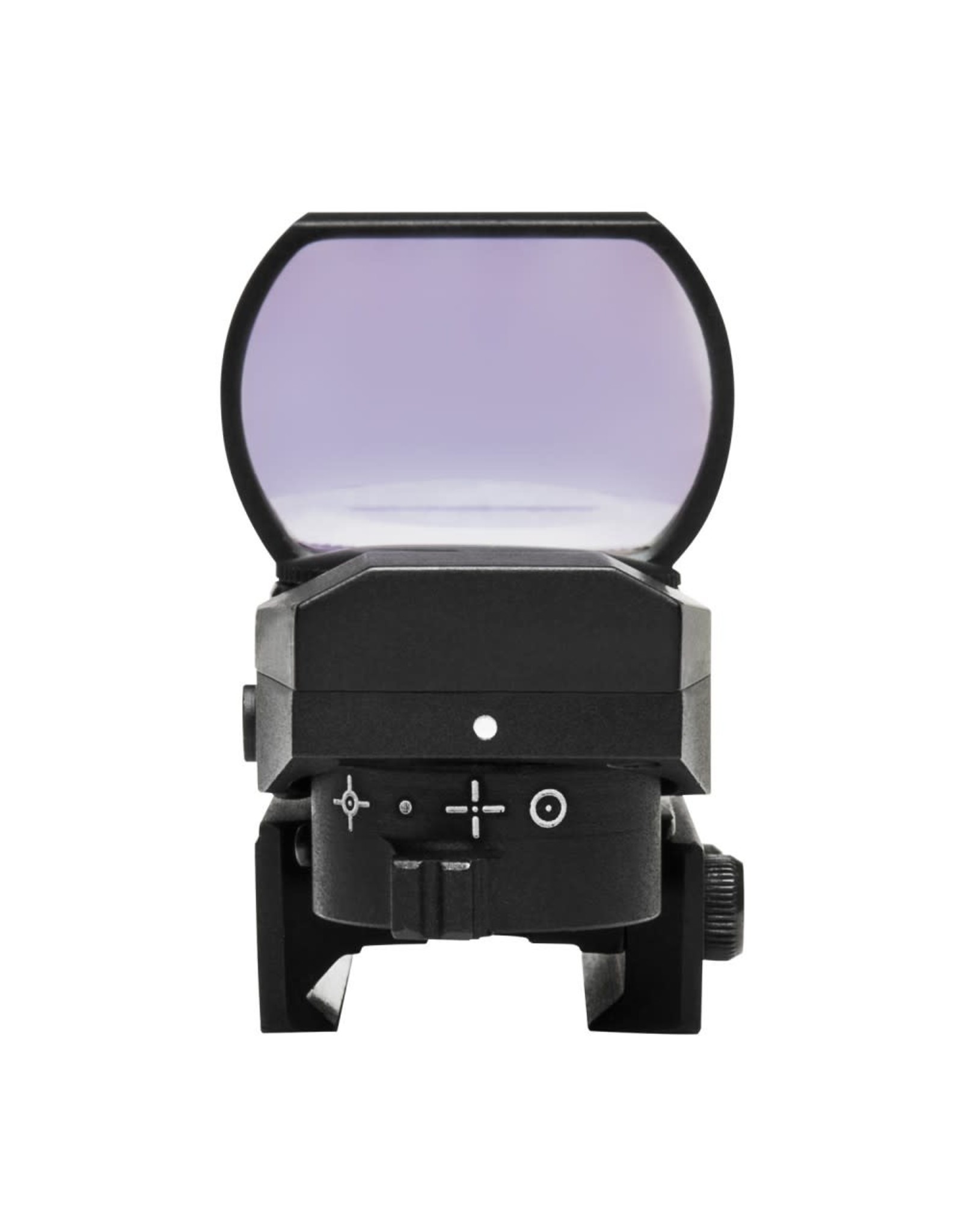 NcSTAR NcStar Red and Green Dot Reflex Sight/4 Different Reticles/Weaver Base (D4RGB), Black
