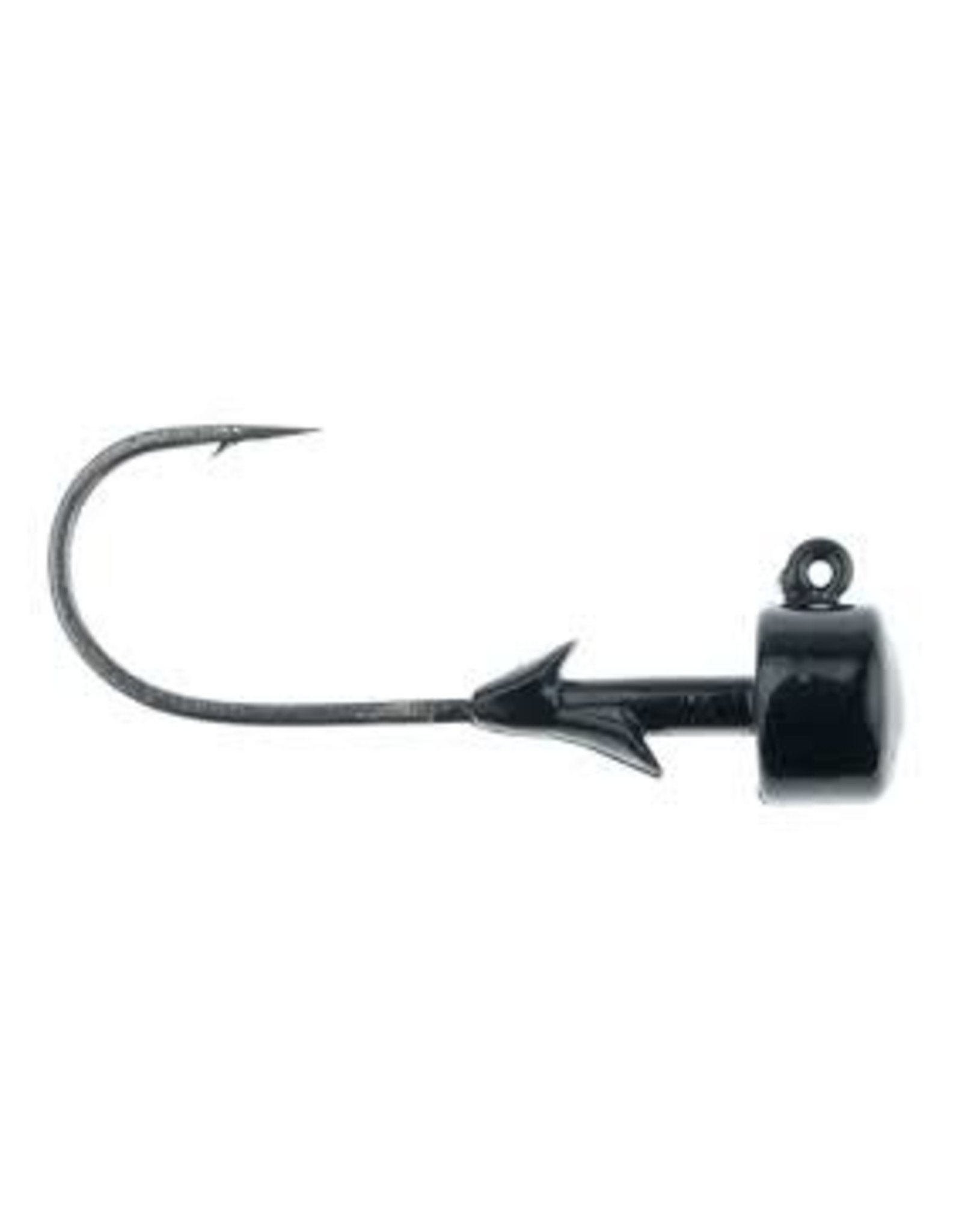 Freedom Freedom Tackle Ned Head Black 3/16oz 2/0 3pk