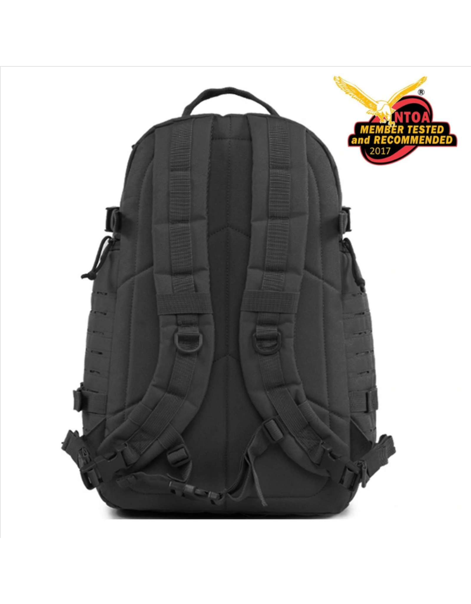 Highland Tactical Roger Black Backpack Bronson
