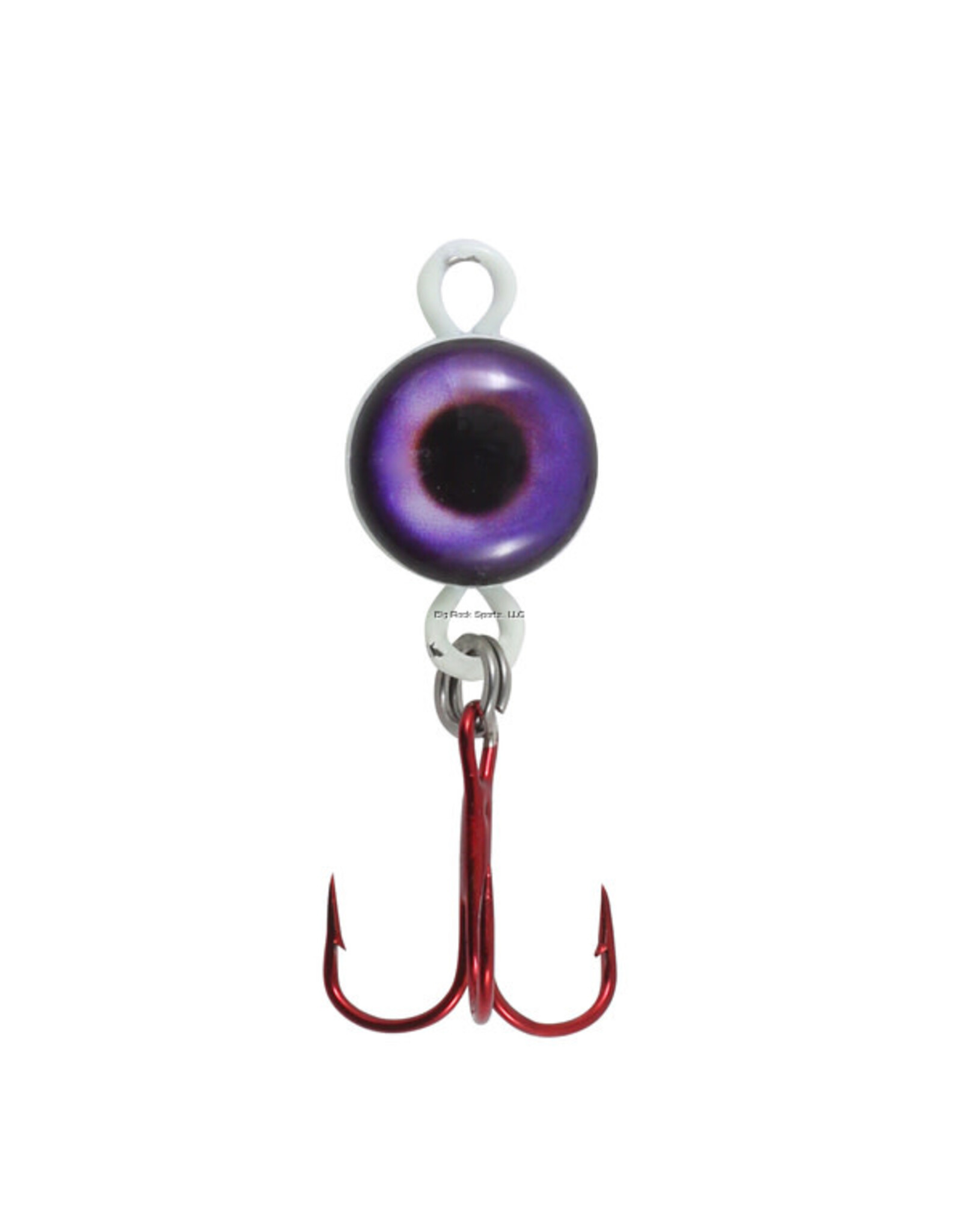 Northland Fishing Tackle Northland EBS3-4 Eye Ball Spoon 1/8 oz, #10 treble hk, UV Purple, 1cd