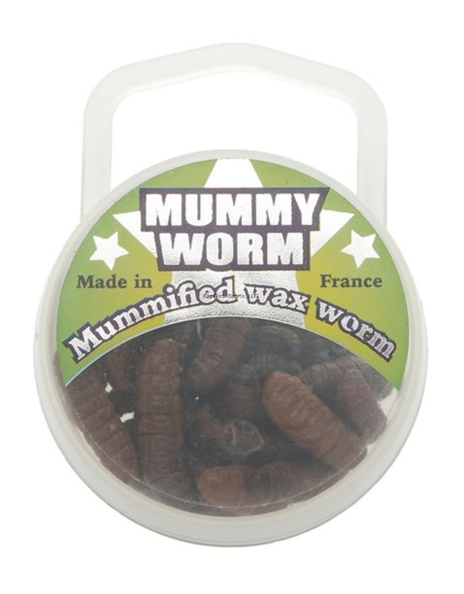 Eurotackle Eurotackle 00108 Mummy Worm, Preserved wax worms, Brown, 35+/pack