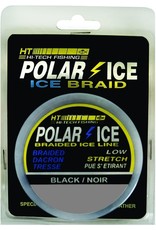 HT Polar Ice HT IL-1050 Polar Ice Braided Line 50# Black Dacron Ice Line 100yds