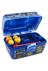 WormGear Worm Gear 88 Piece Loaded Tackle Box Blue