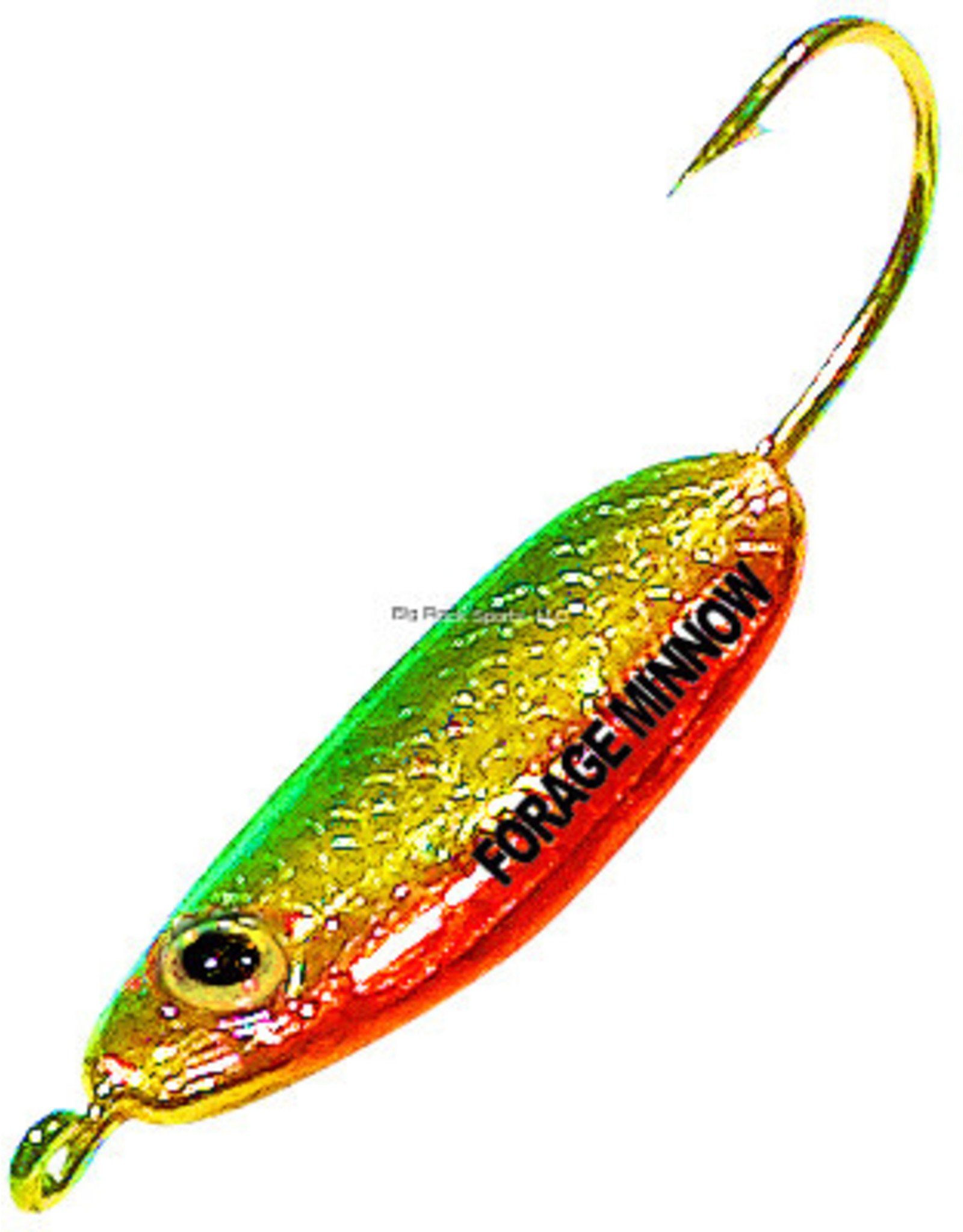 Northland FMJ8-23 Holographic Forage Minnow Jig #8 Golden Perch