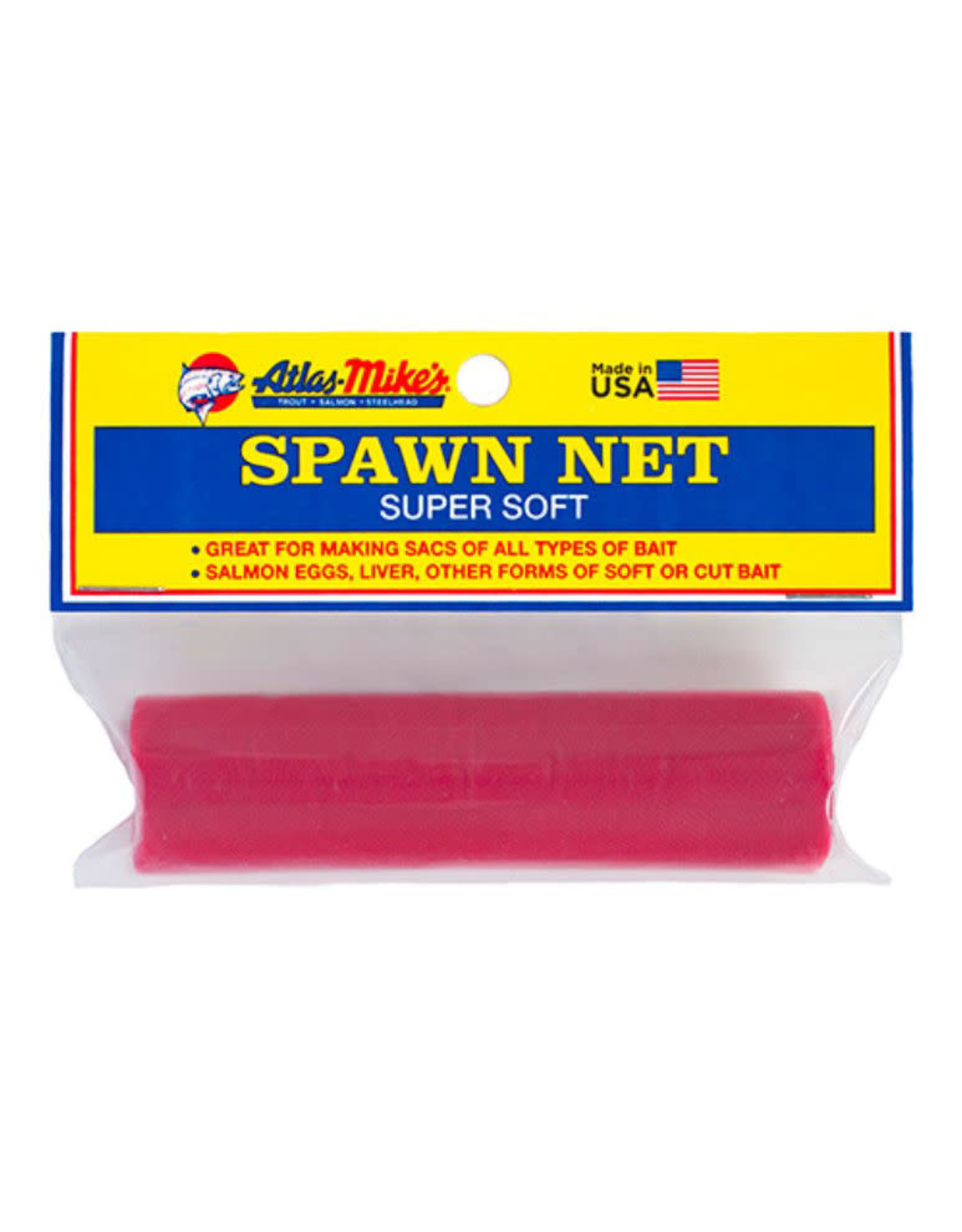 Atlas Mike's ATLAS SPAWN NET 4 X 16 ROLLS RED