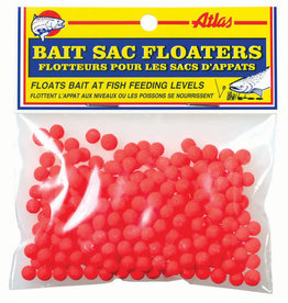 ATLAS MIKES BAIT SAC FLOATER RED 300/PK