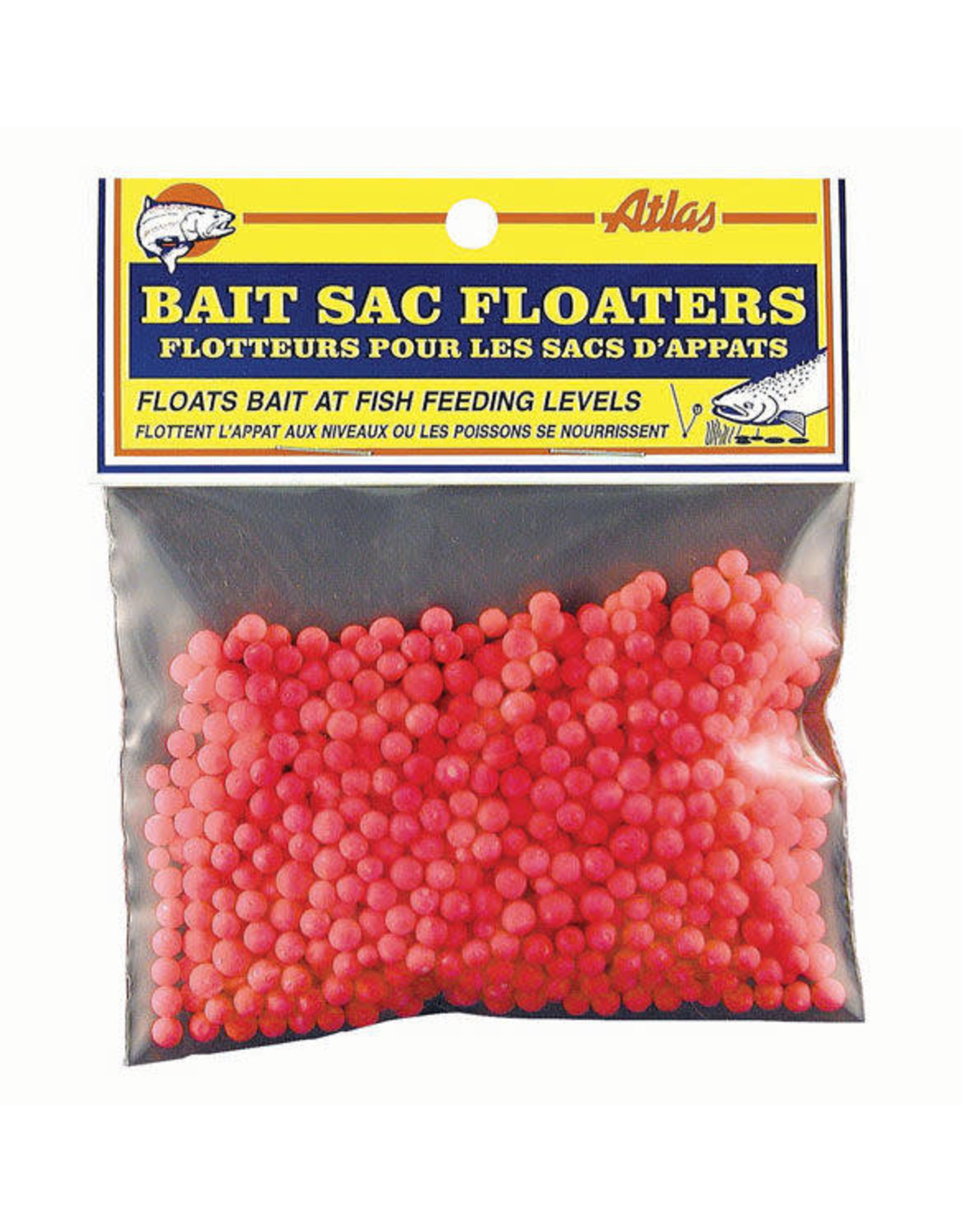 Atlas Mike's ATLAS MIKE S BAIT SAC FLOATER ORANGE 300/PK