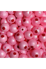 troutbeads TROUTBEADS 10MM BLOODDOTEGGS PINK 10CT/PKG