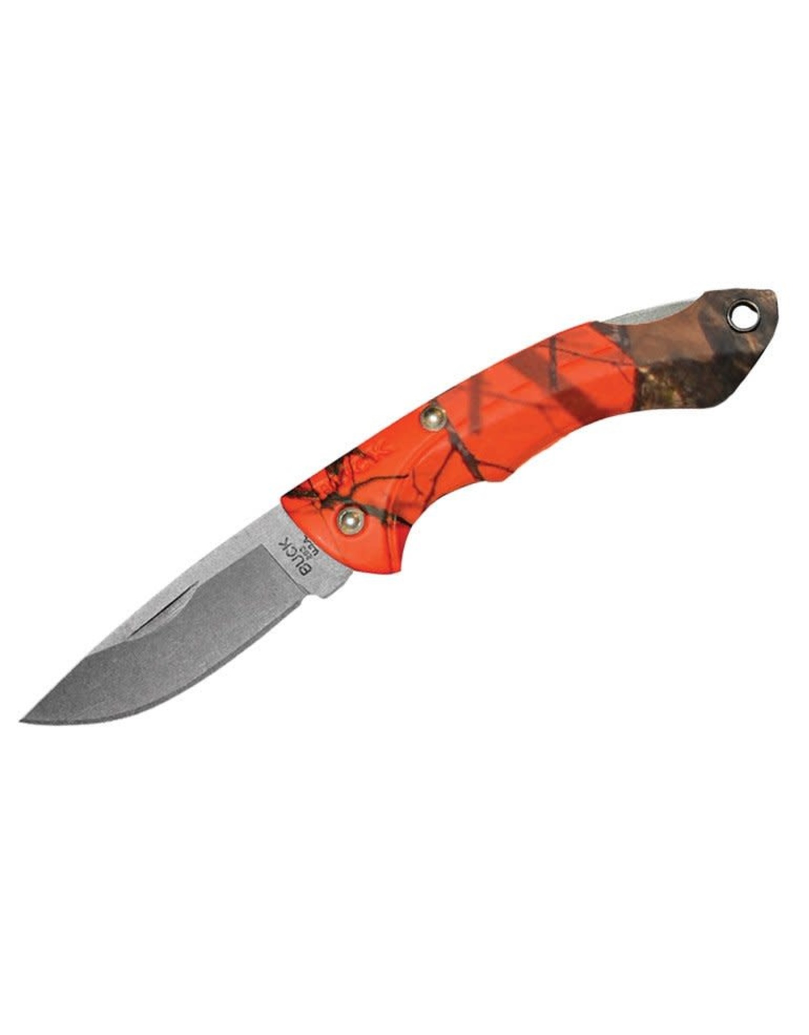Buck Knives Buck 284 Bantam BBW Folding 2-3/4" Plain Satin Blade, Mossy Oak Blaze Handles 0284CMS9