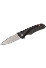 Buck Knives Buck 840 Sprint Select Flipper Knife 3.125" 420HC Stainless Steel Drop Point, Black GRN Handles - 11896