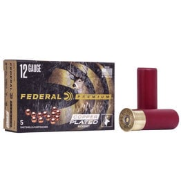 Federal Federal P156-00 Premium Vital-Shok Buckshot 12 GA, 2-3/4 in, 00B, 12 Pellets, 1290 fps, 5 Rounds