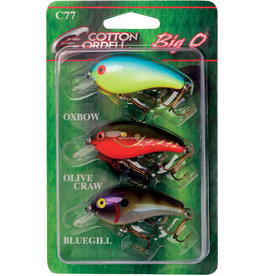 Cotton Cordell Cotton Cordell PK3C77-1 Big O 3 Pack, 2.25 in, 1/3 oz