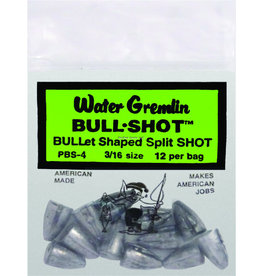 Water Gremlin Water Gremlin PBS-4 Bull Shot/Pouch 3/16oz 12Pk