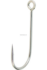 Gamakatsu Gamakatsu 210012 Spinner Bait Trailer Hook, Size 2/0, Needle Point, All PurposeRinged Eye, Nickel, 5 per Pack