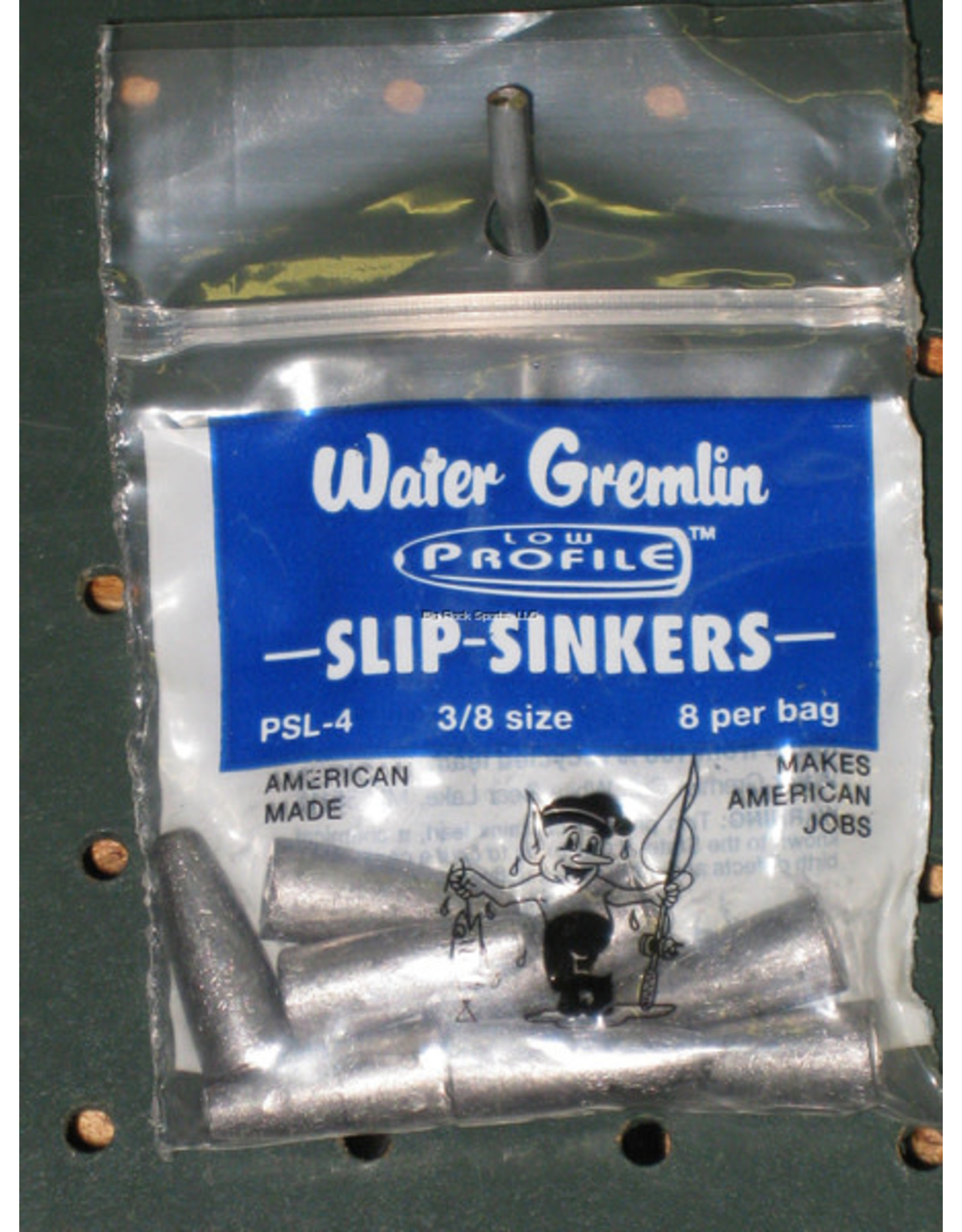 Water Gremlin PSL-4 Worm Weight 3/8oz 8Pc - Bronson