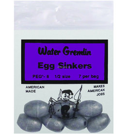 Water Gremlin Water Gremlin PEG-8 Egg Sinker 1/2oz 7Pk