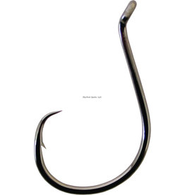 Gamakatsu Gamakatsu 221414 Octopus Circle Hook In-Line Point, Size 4/0, Barbed, Needle Point, Non-Offset, Ringed Eye, NS Black, 6pk (135665)