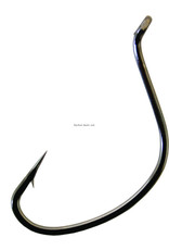 Gamakatsu Gamakatsu 52410 Shiner Hook, Size 1, Needle Point, All Purpose, Up Eye, NS Black, 6 per Pack
