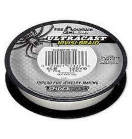 Spiderwire Spiderwire SUCFS20-IB Ultracast Braid, Superline, 20lb test, 164yd , Invisibraid-Translucent, Boxed