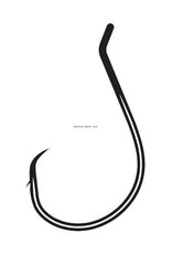 Gamakatsu Gamakatsu 363414 Octopus Circle Outbarb Hook 1X Strong - 4/0, Upturned eye, NS Black, Qty 6