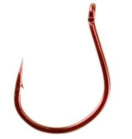 Gamakatsu Gamakatsu 230309 Finesse Wide Gap Hook, Size 2, Needle Point, Ringed Eye, Red, 6 per Pack (846915)