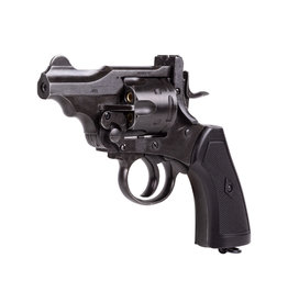 Webley Webley MKVI CO2 Pellet Revolver, Battlefield Finish, 2.5",  .177 Caliber