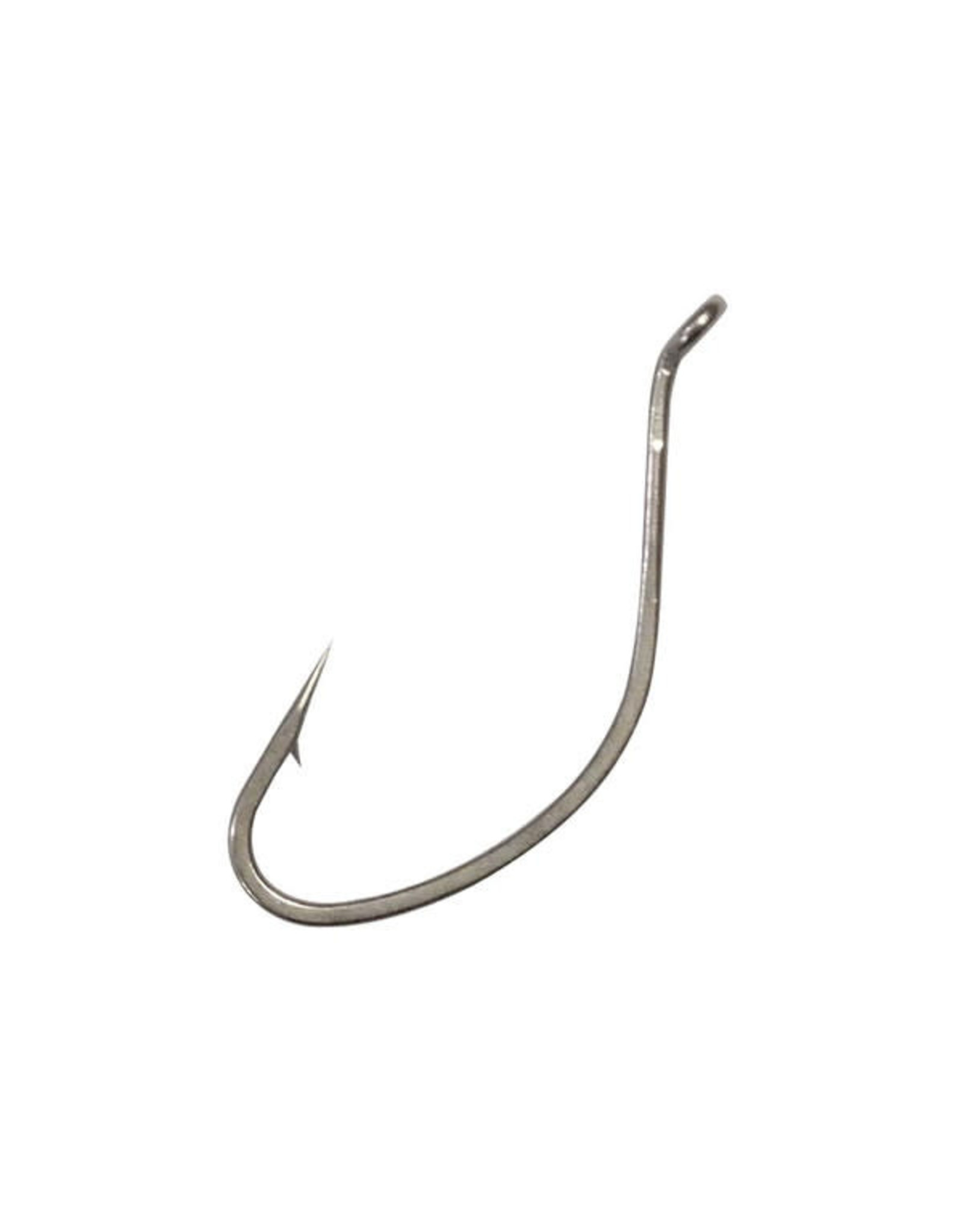 Gamakatsu 262107 Trout Worm Hook Size 6, Needle Point, Ringed Eye