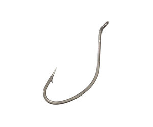 Gamakatsu 262107 Trout Worm Hook Size 6, Needle Point, Ringed Eye