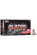 Blazer Ammunition CCI 3509 Blazer Centerfire Pistol Ammo 9mm Luger 115Gr 50Rnd FMJ Blazer