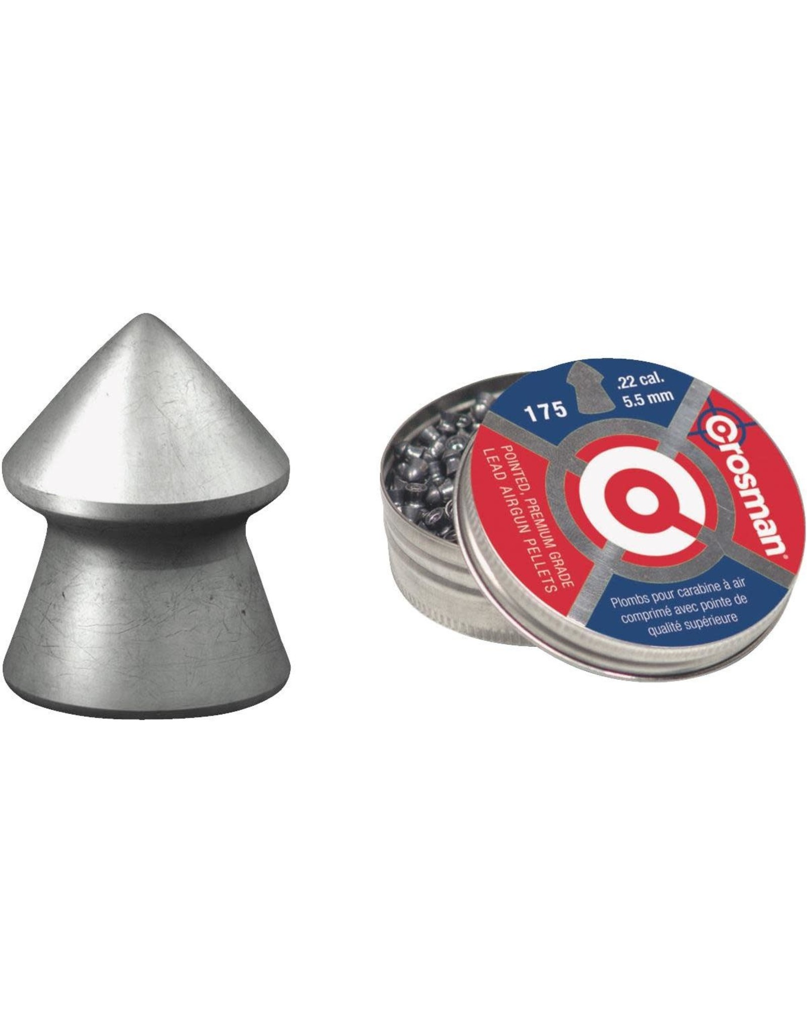 Crosman Crosman 22 cal Pellet 175ct Pointed