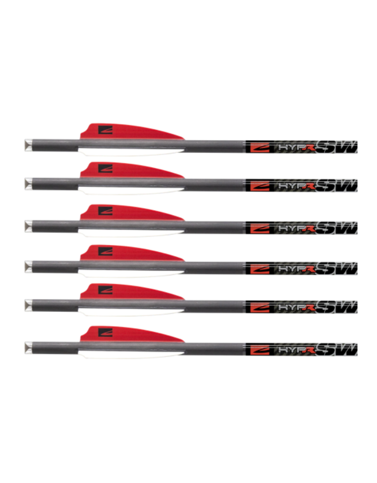 Killer Instinct 22" HYPR SWAT Carbon Crossbow Bolts 6-pack