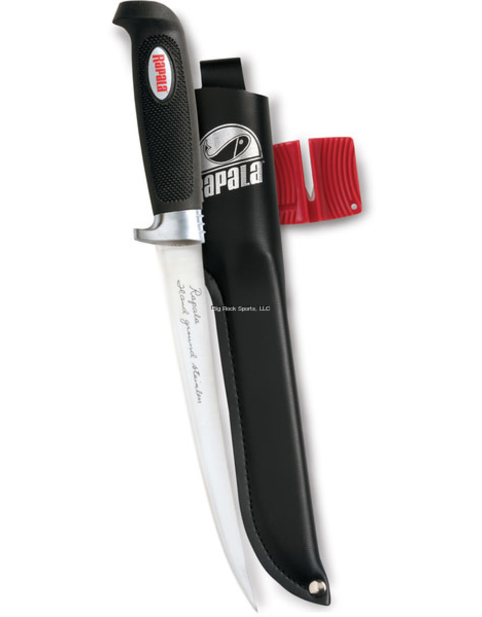 Rapala Rapala BP709SH1 Soft Grip Fillet Knife, 9" Stainless Blade, w/Sharpener & Sheath