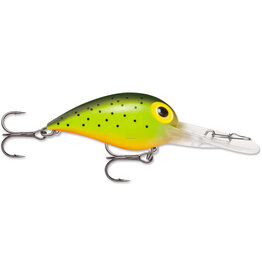 Storm Storm DV210 Original Deep Wiggle Wart 05, Floating-Diving, 2", 7/16 oz, #4 Trebles, Watermelon