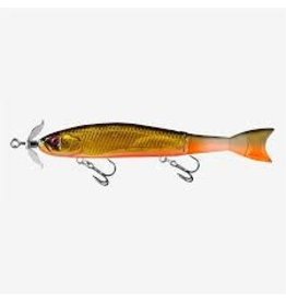 13 Fishing 13 Fishing Shadow Spin - Hybrid Spy Bait / Swimbait - 5" - 3/4oz - Goldilocks