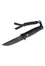 Civivi CIVIVI Terzuola Tamashii Fixed Blade Knife Black G-10 (4.07" Black SW)