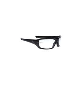 Walkers Walkers GWP-IKNFF2-CLR IKON Shooting Glasses, ANSIZ87.1/MIL Spec:MCEPS GL-PD 10-12,Clear Lens, Matte Blk, Clam Pack