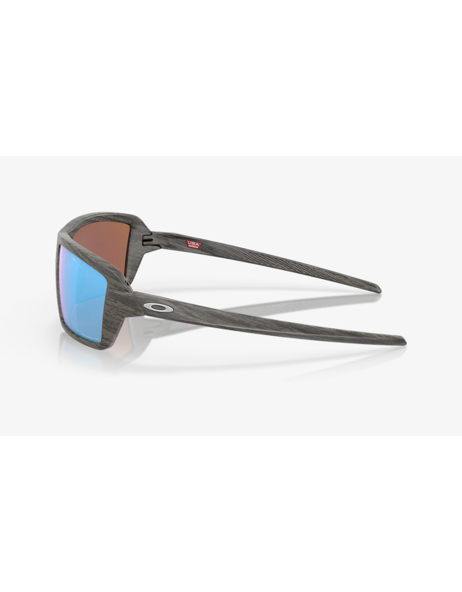 Oakley Oakley Cables Woodgrain w/ Prizm Deep Water Polarized