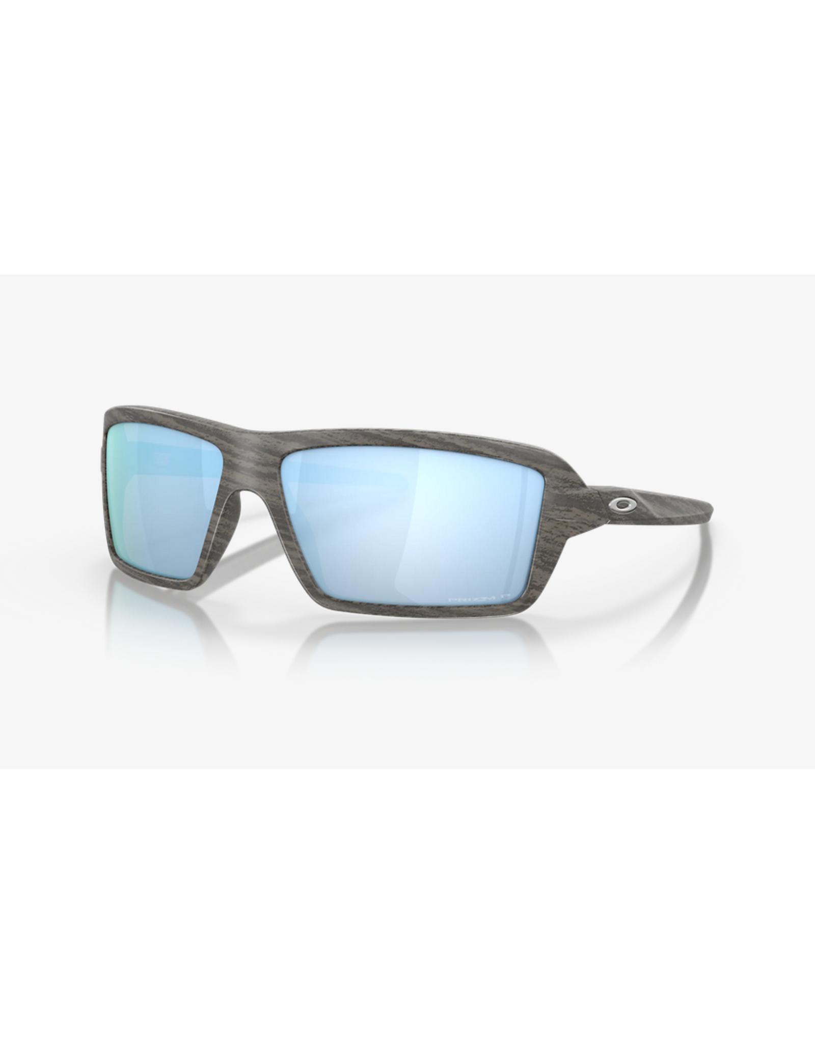 Oakley Cables Woodgrain w/ Prizm Deep Water Polarized
