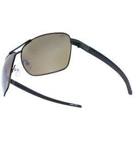 Vigor Vigor - Brush Polarized Aviator Sunglasses - Sunset Amber Polarized