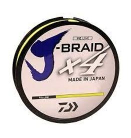 Daiwa Daiwa J-Braid x4 4 Strand Braided Line 30lb Filler Spool Yellow
