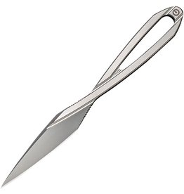 Civivi CIVIVI Knives Ostap Hel D-Art Fixed Neck Knife 1.74" D2 Bead Blasted Single Edge Dagger Blade and Skeletonized Handle, Kydex Sheath