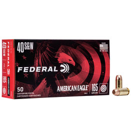 Federal Federal AE40R3 American Eagle Pistol Ammo 40 S&W 165Gr 50Rnd FMJ