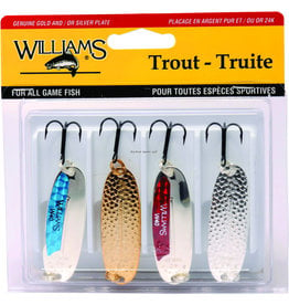 Williams Williams 4-TK-ASST Trouter/4-Pack Assorted (5570220)