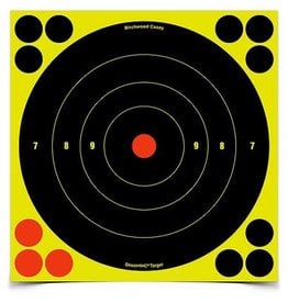 Birchwood Casey Shoot•N•C® 8 Inch Bull's-Eye, 6 Targets - 72 Pasters